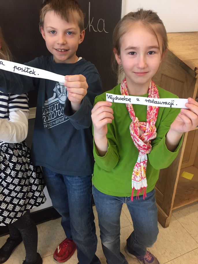 Edukacja wczesnoszkolna „Jak zachować się w restauracji?”