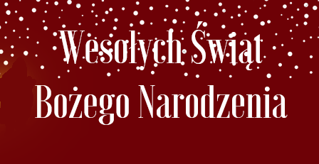 Życzenia świąteczne od Kierownika Szkoły Polskiej w Chicago