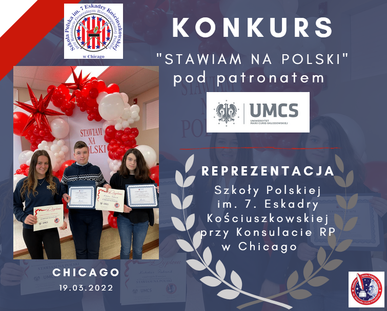 LAUREACI KONKURSU „STAWIAM NA POLSKI”