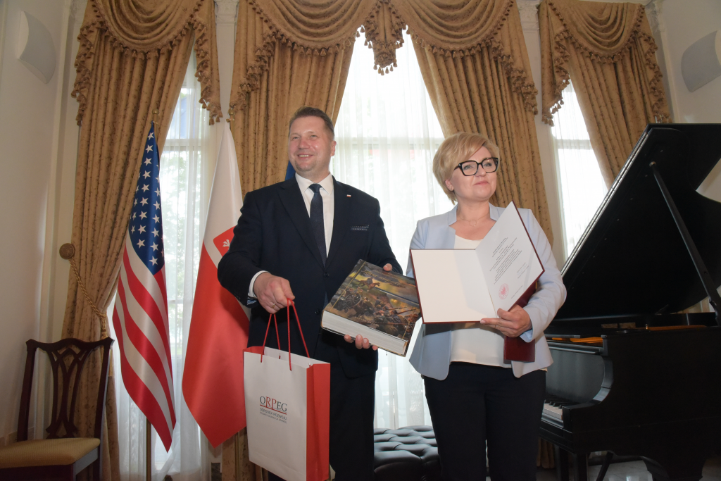 Na pamiątkę wizyty Ministra Edukacji i Nauki