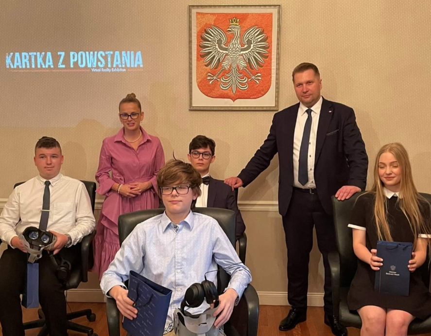 „Kartka z Powstania” –  Technologia VR