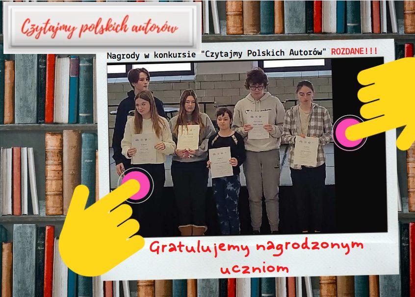 Czytajmy Polskich Autorów – rozdanie dyplomów i nagród