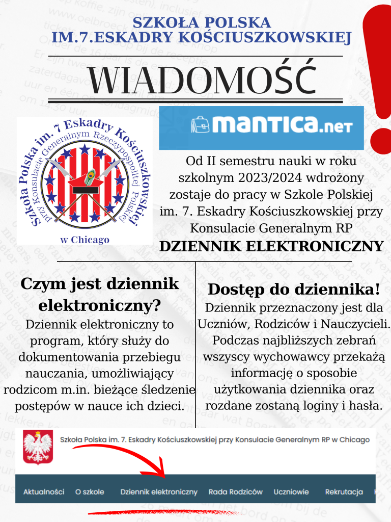 Dziennik elektroniczny MANTICA.net