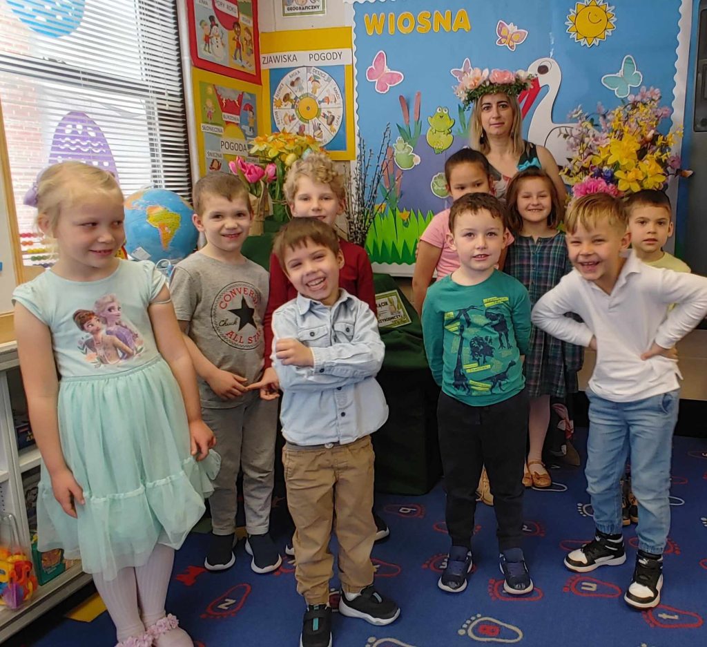 Pani Wiosna w Oddziale Dziecięcym