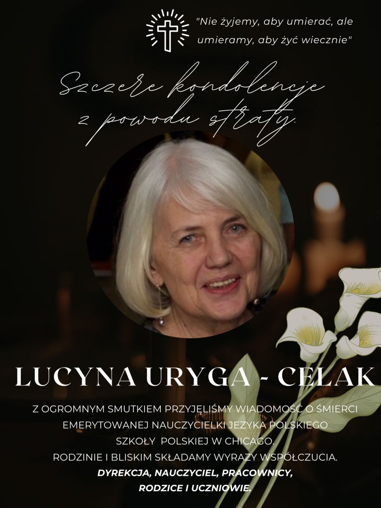 Msza w intencji zmarłej Lucyny Urygi-Celak