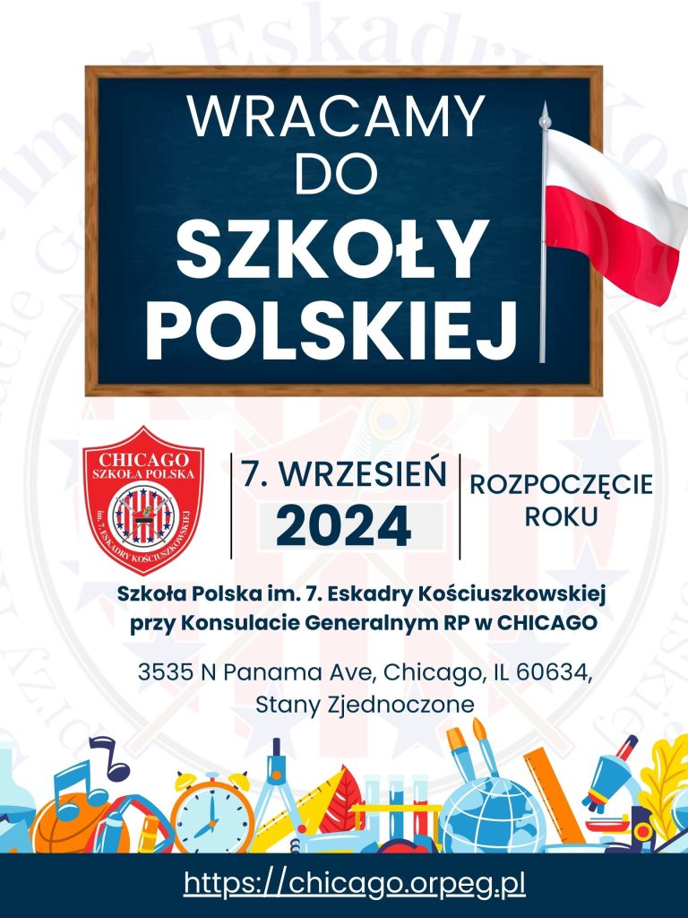 7. września wracamy do Szkoły Polskiej