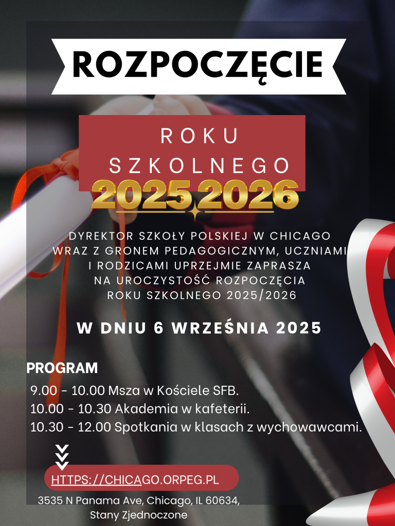 Rozpoczęcie roku szkolnego 2025/2026