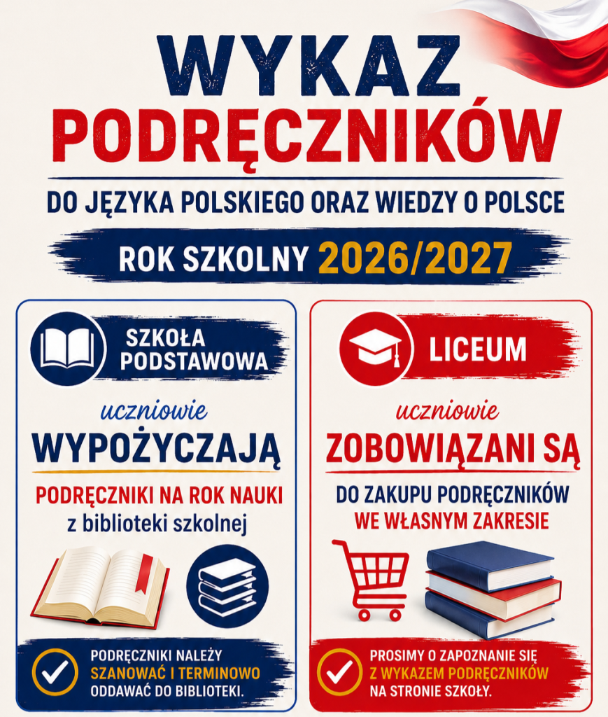 WYKAZ PODRĘCZNIKÓW 26-27